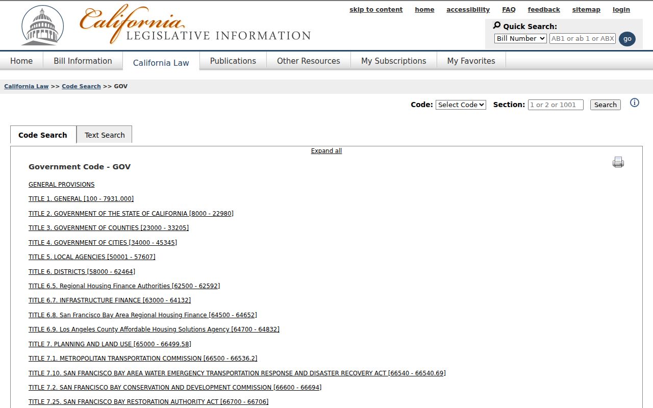 San Joaquin County street directory California Public Records Act reference